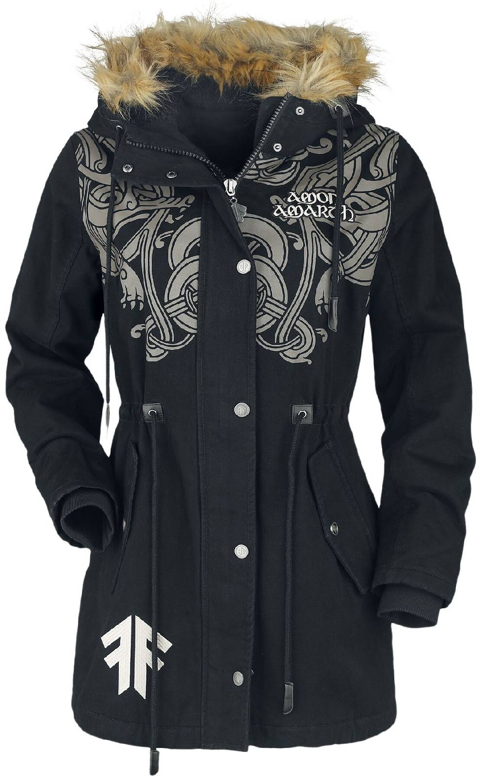 EMP "EMP Signature Collection" Winterjacke schwarz von Amon Amarth