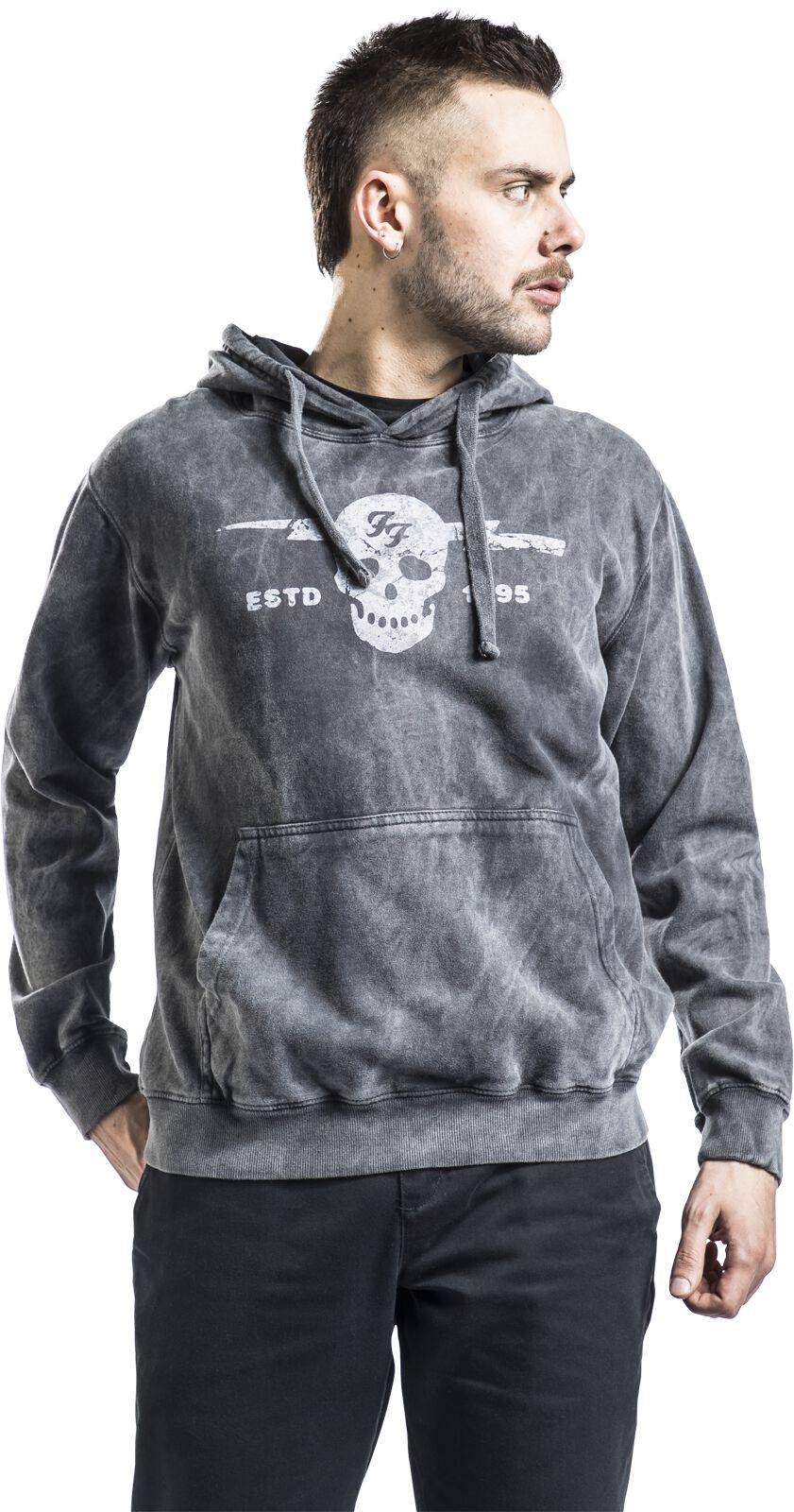 EMP "Skull" Kapuzenpullover Schwarz Von Foo Fighters