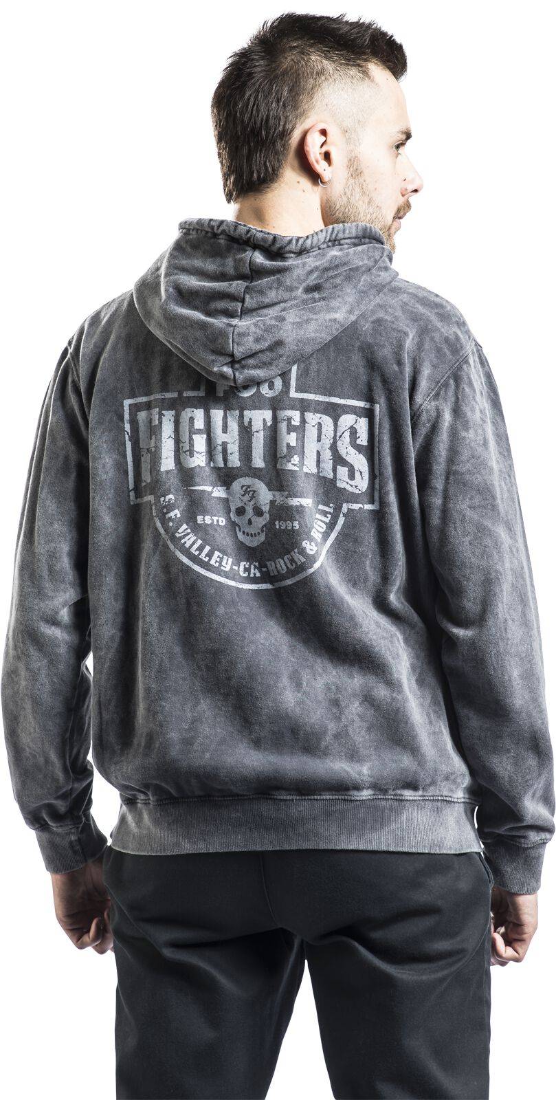 EMP "Skull" Kapuzenpullover Schwarz Von Foo Fighters
