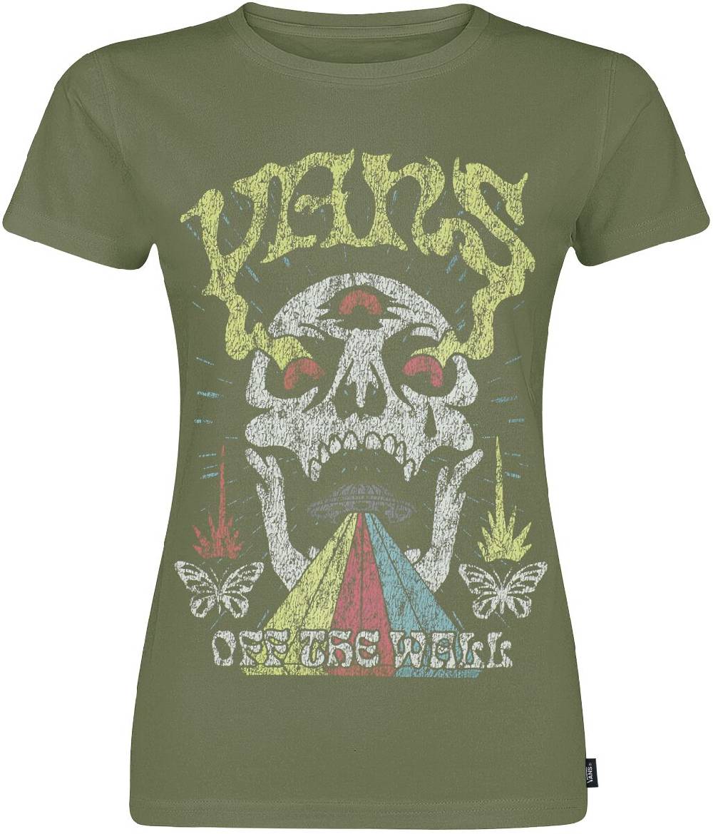 EMP "Skull Saucer Crew" T-Shirt oliv von Vans
