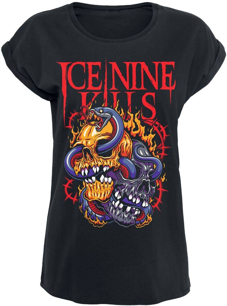 EMP "Skull Snake" T-Shirt schwarz von Ice Nine Kills