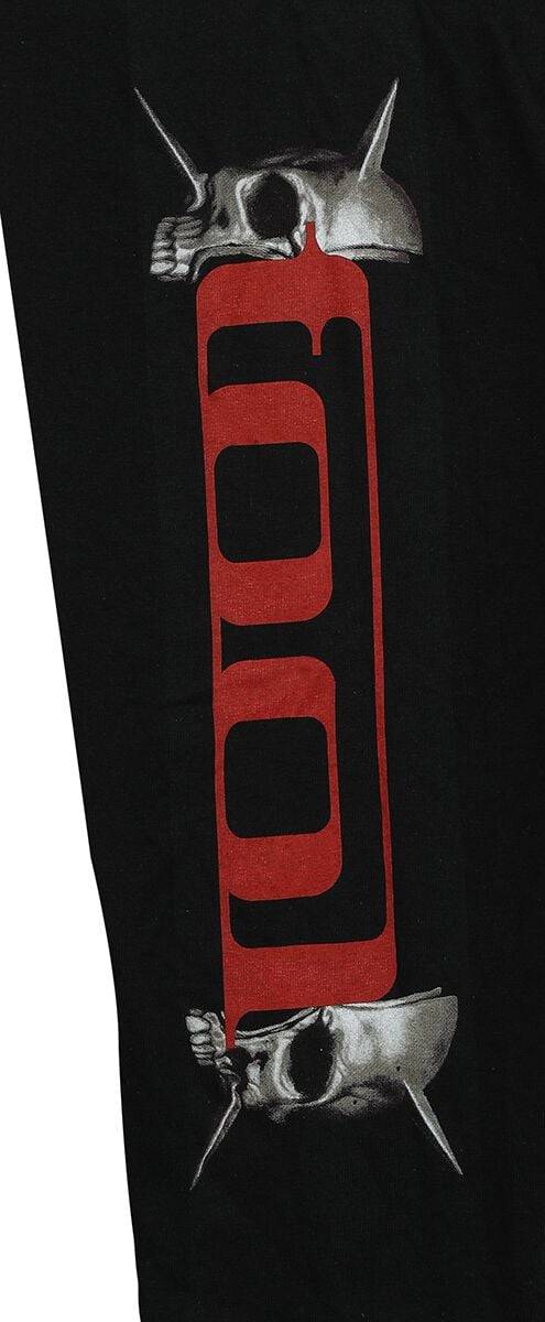 EMP "Skull Spikes" Langarmshirt Schwarz Von Tool