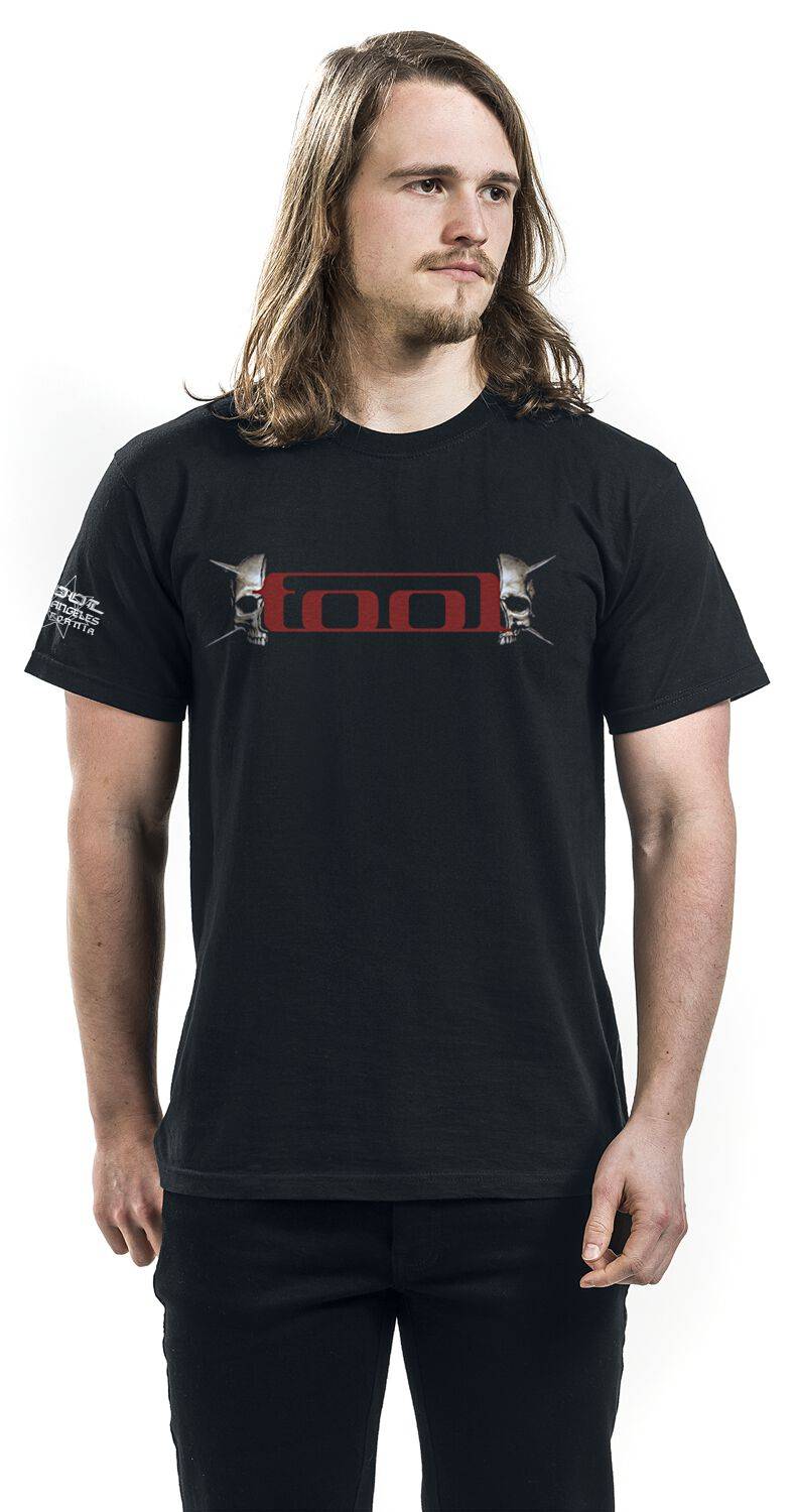 EMP "Skull Spikes" T-Shirt Schwarz Von Tool