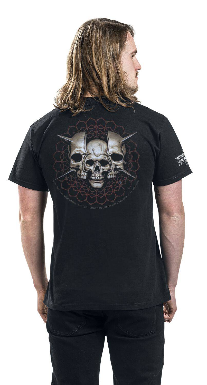 EMP "Skull Spikes" T-Shirt Schwarz Von Tool