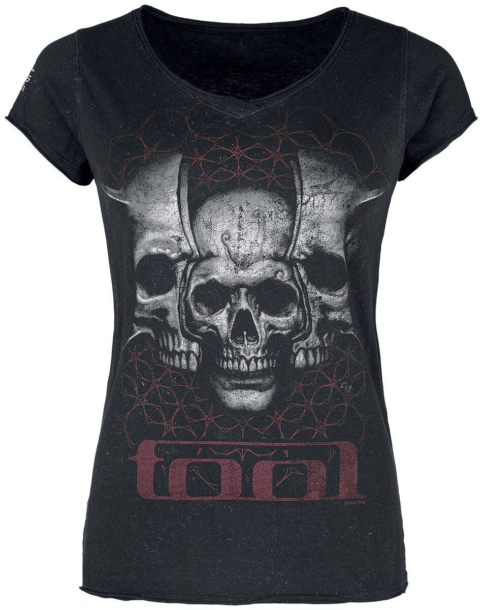 EMP "Skull Spikes" T-Shirt schwarz von Tool