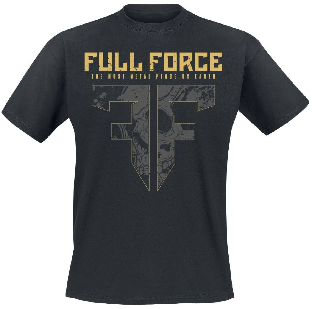 EMP "Skull" T-Shirt schwarz von Full Force 2024