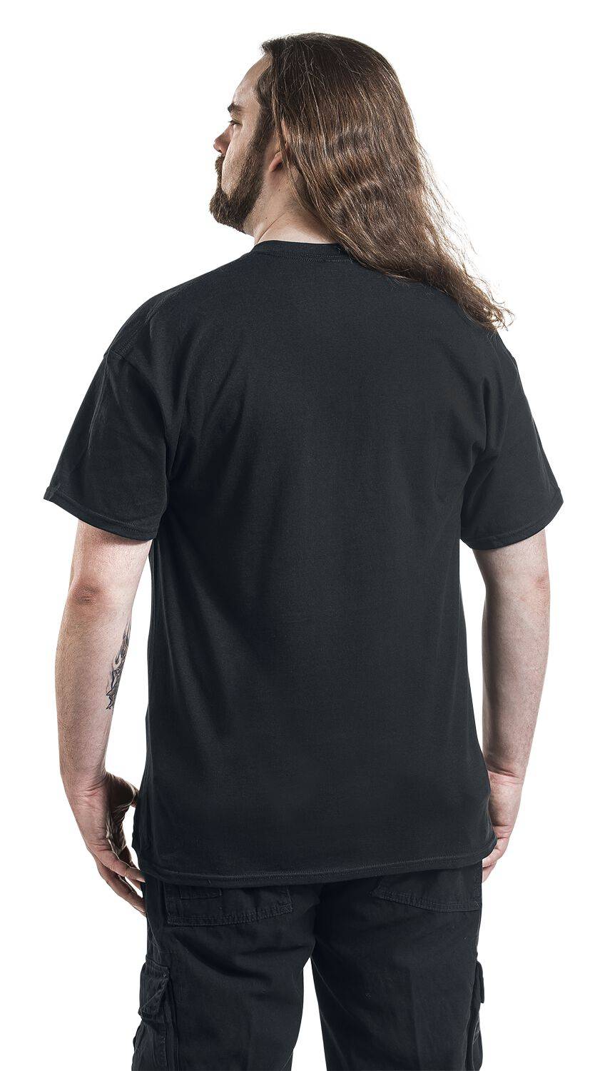 EMP "Skull" T-Shirt Schwarz Von In Flames