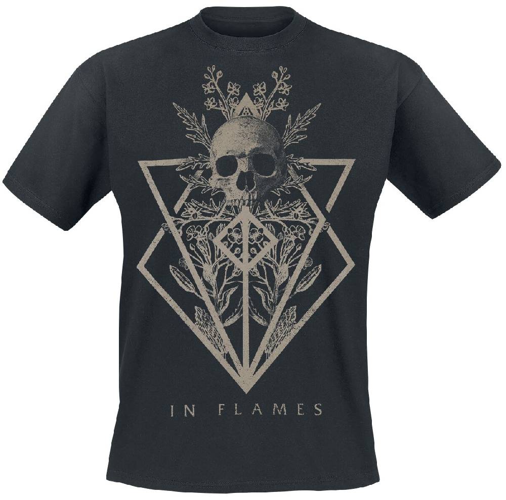EMP "Skull" T-Shirt schwarz von In Flames