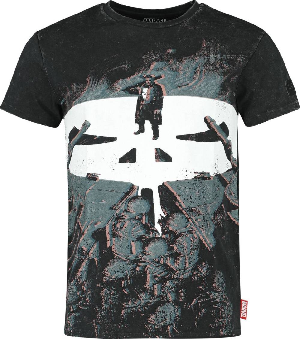 EMP "Skull" T-Shirt schwarz von The Punisher