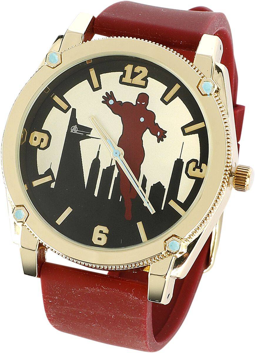 EMP "Skyline" Armbanduhren rot von Iron Man