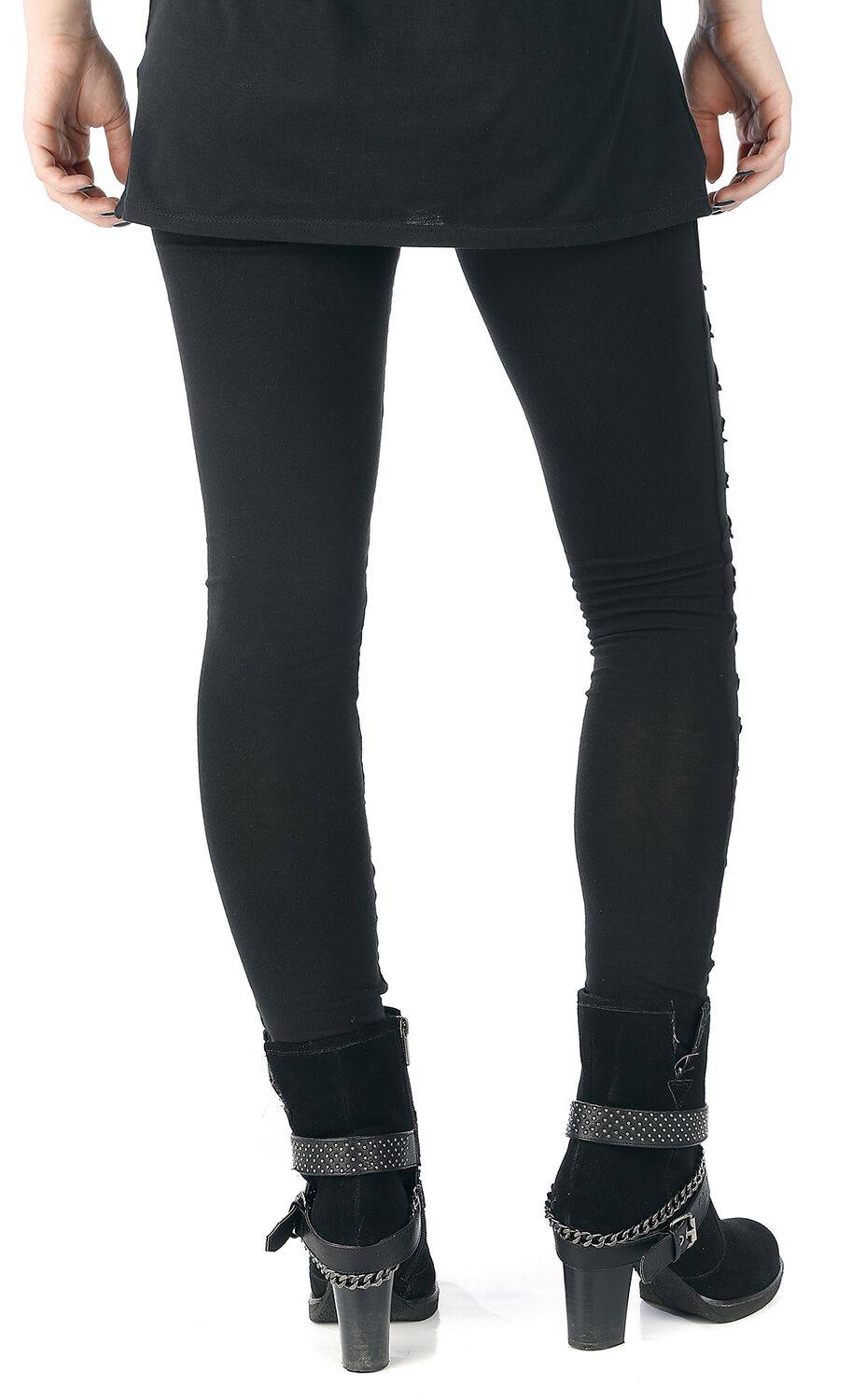 EMP "Slasher" Leggings Schwarz Von Vixxsin