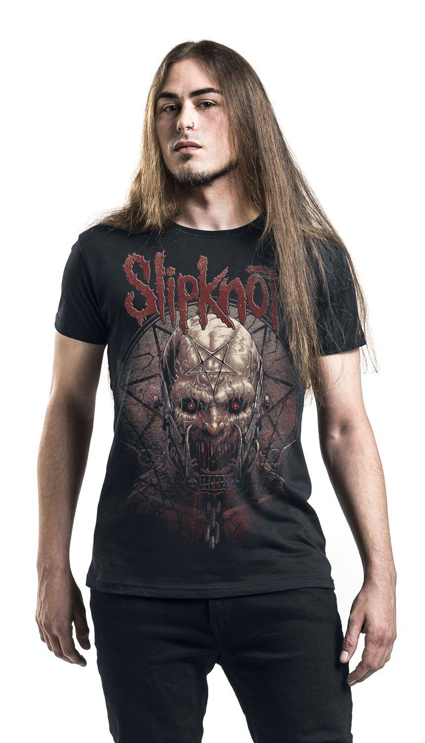 EMP "Slaughterer" T-Shirt Schwarz Von Slipknot