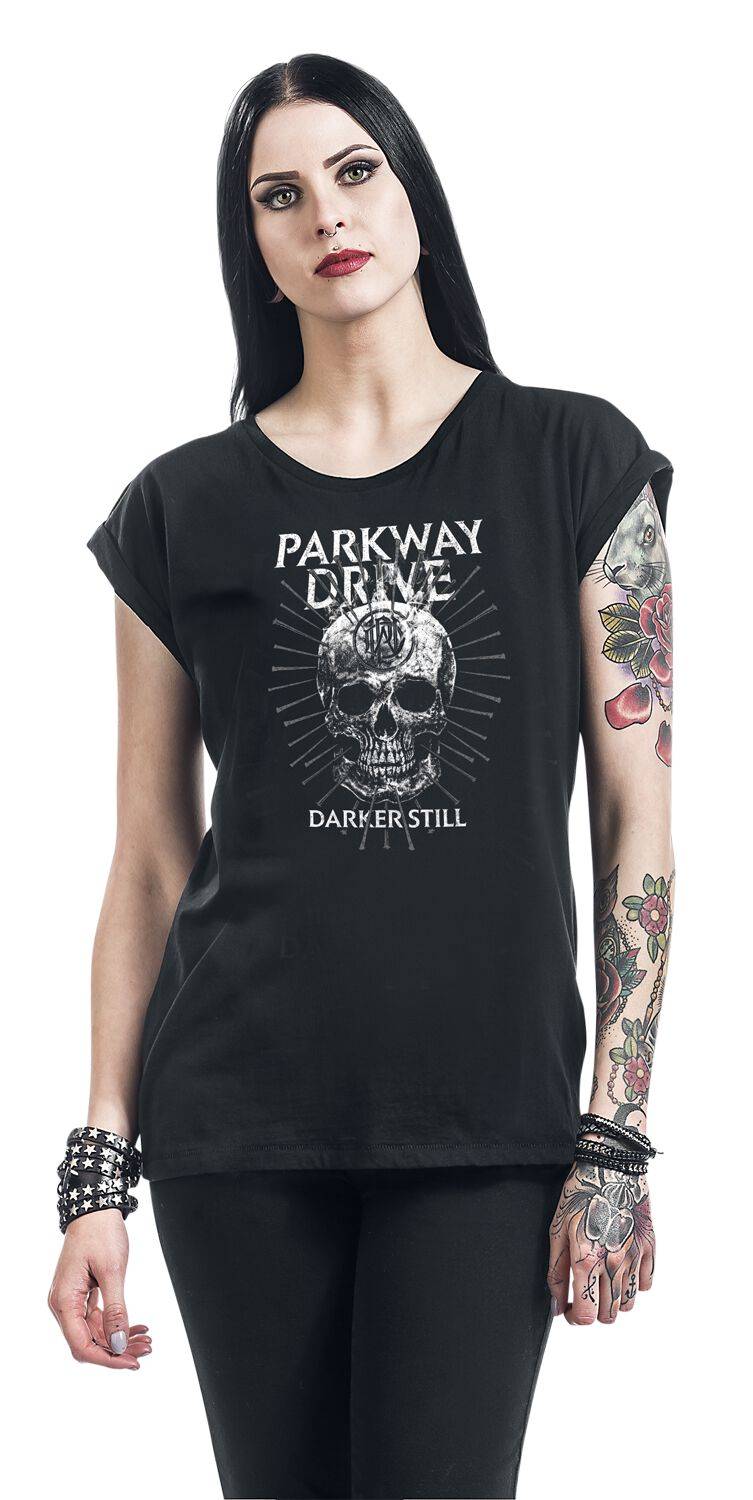 EMP "Smoke Skull" T-Shirt Schwarz Von Parkway Drive