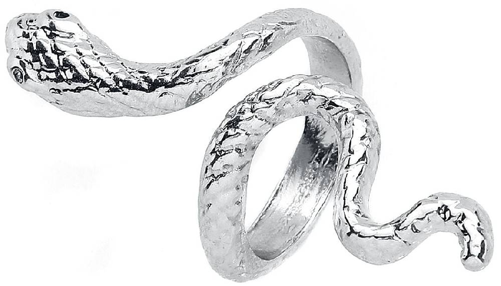 EMP "Snake" Ring Silberfarben Von EtNox