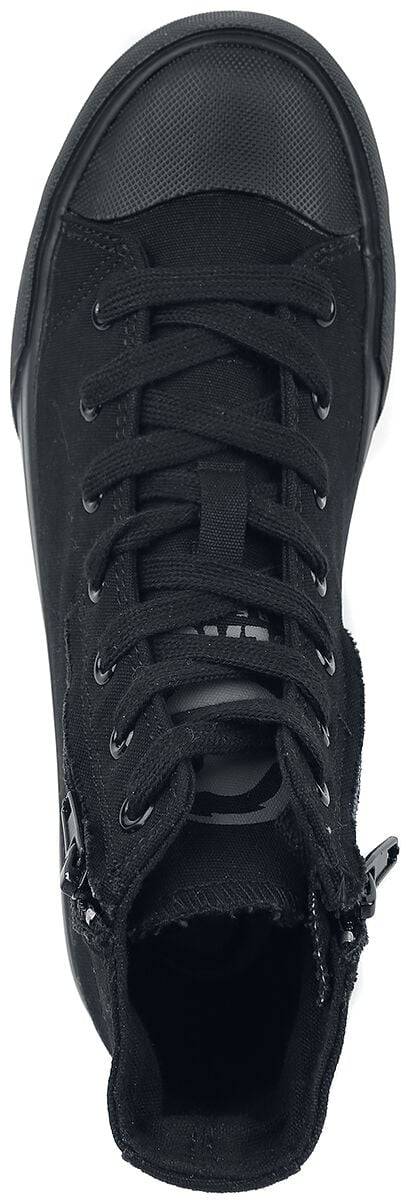 EMP Sneaker High Schwarz Von Black Premium By EMP