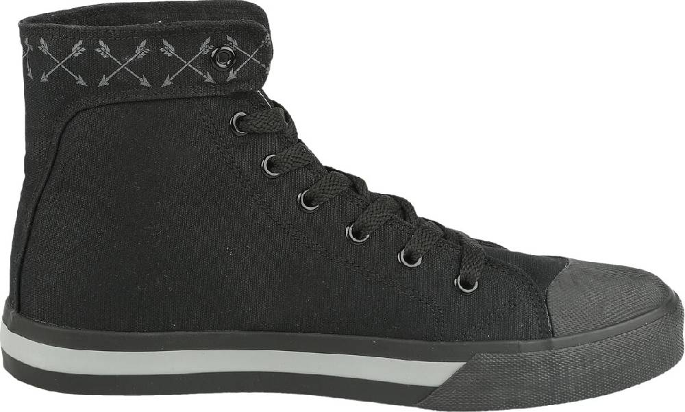 EMP Sneaker High Schwarz Von Black Premium By EMP