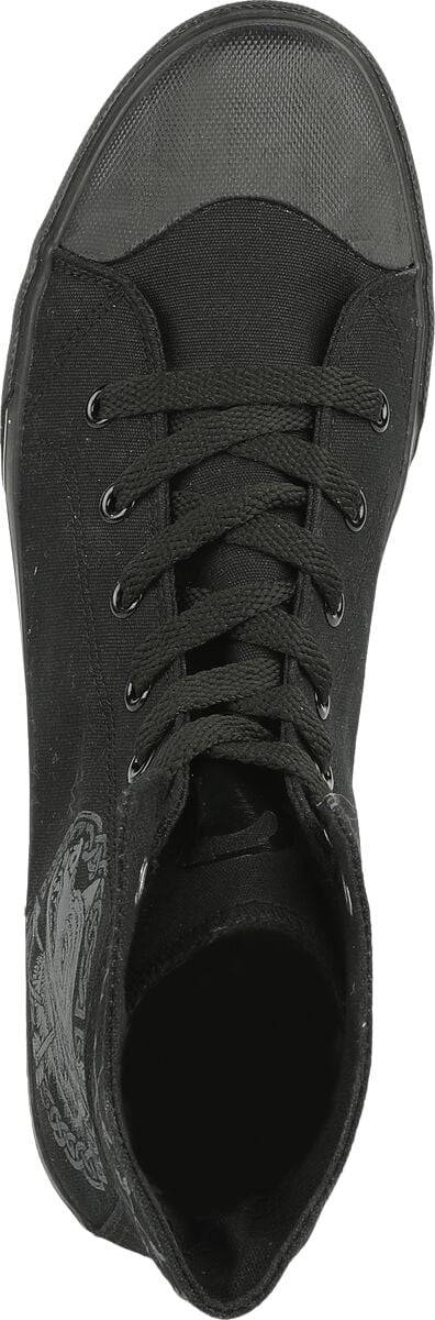 EMP Sneaker High Schwarz Von Black Premium By EMP