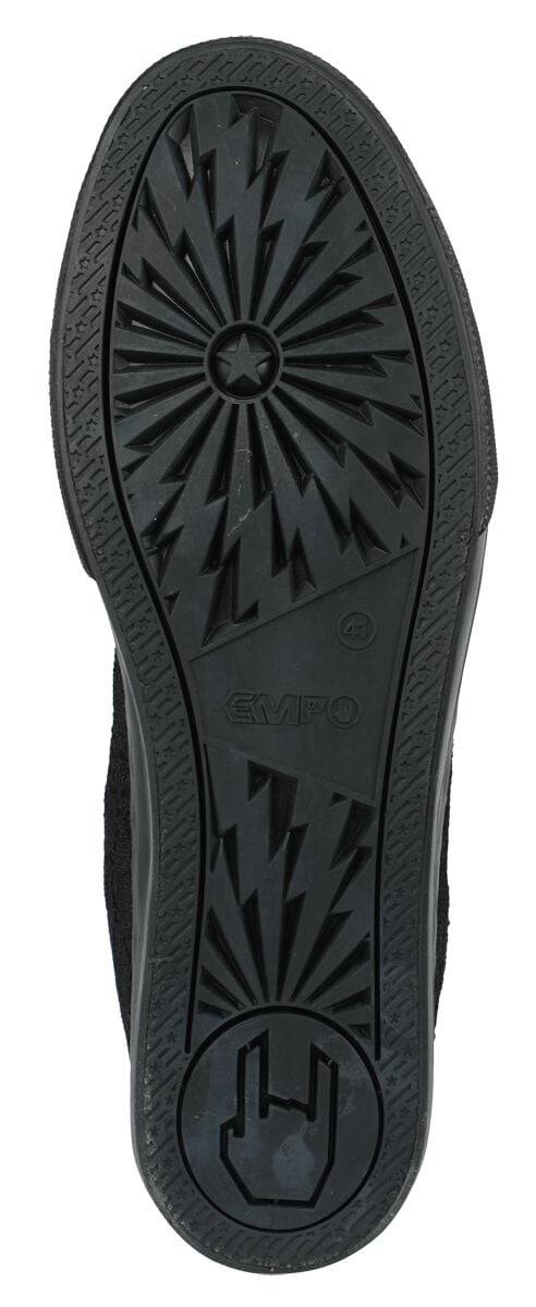 EMP Sneaker High Schwarz Von Black Premium By EMP