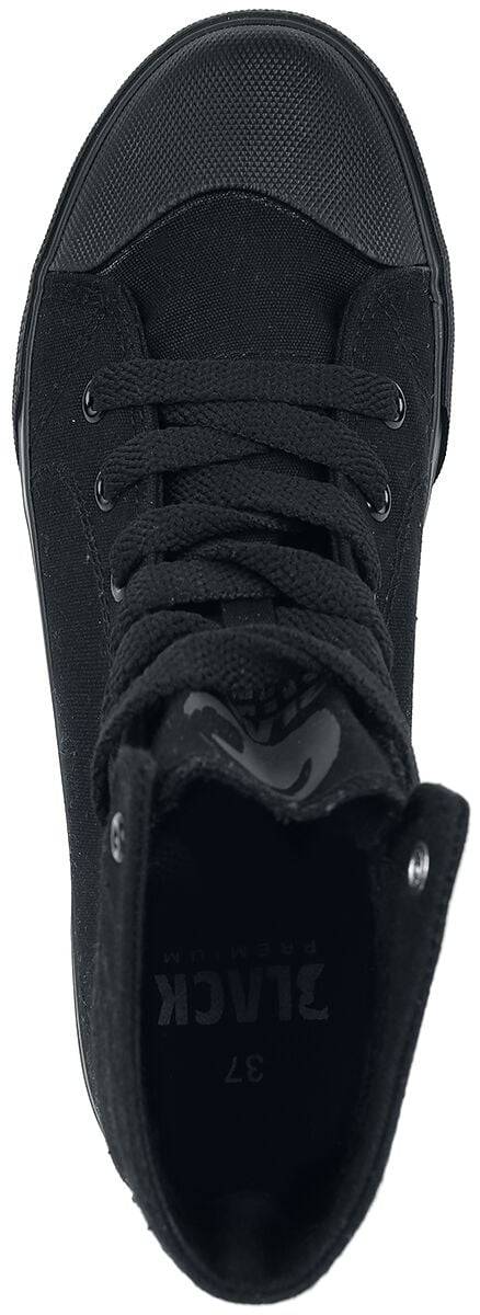 EMP Sneaker High Schwarz Von Black Premium By EMP