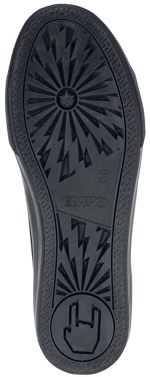 EMP Sneaker High Schwarz Von Black Premium By EMP