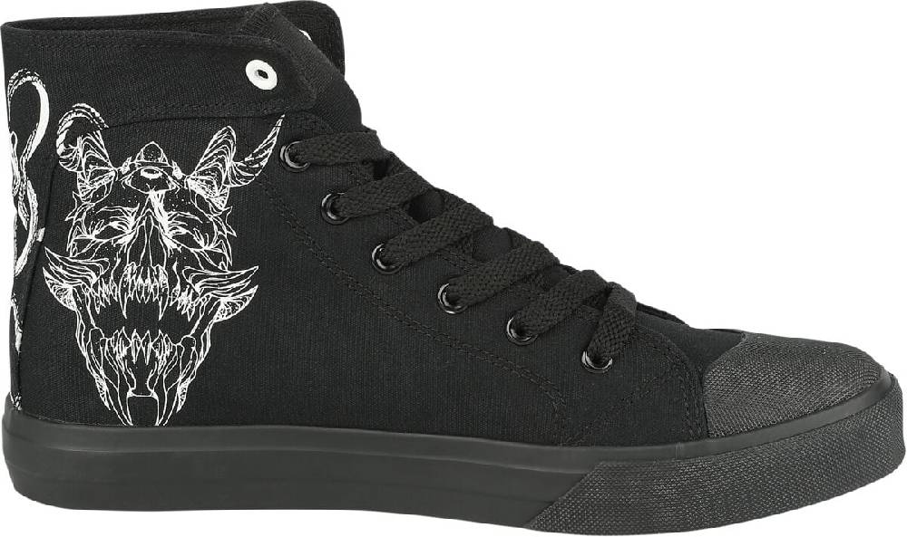 EMP Sneaker High Schwarz Von Gothicana By EMP