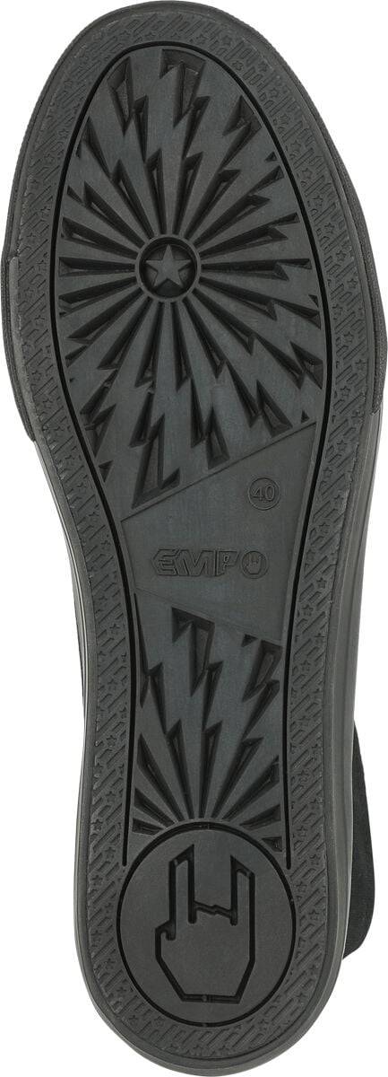 EMP Sneaker High Schwarz Von Gothicana By EMP