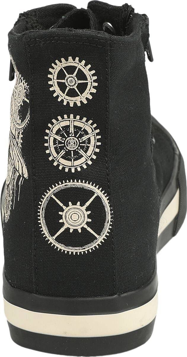 EMP Sneaker High Schwarz Von Gothicana By EMP