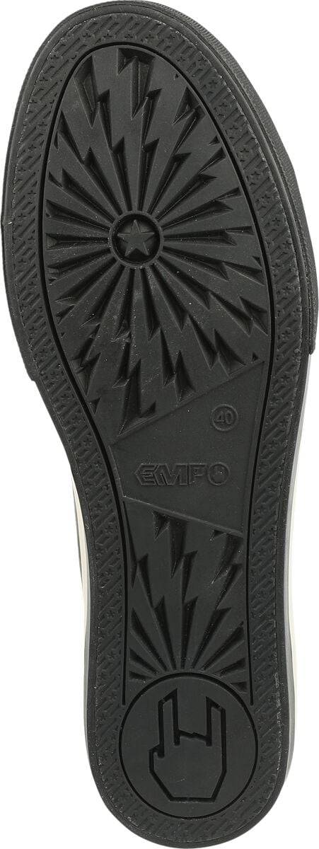 EMP Sneaker High Schwarz Von Gothicana By EMP