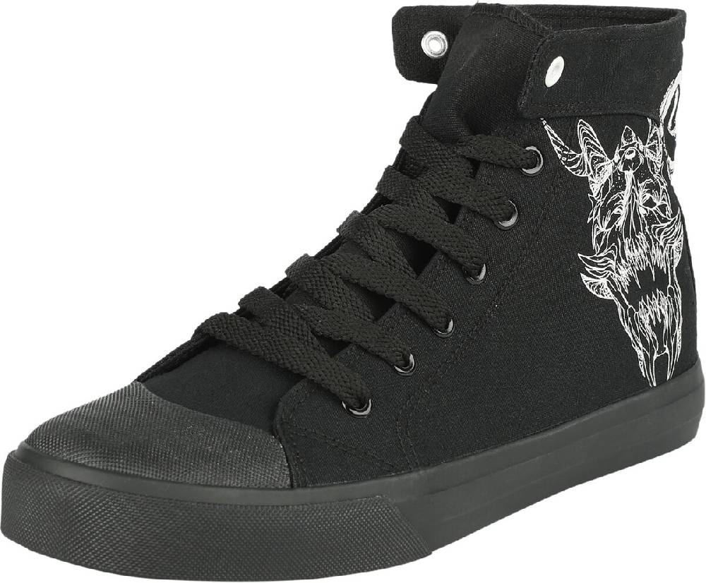 EMP Sneaker high schwarz von Gothicana by EMP