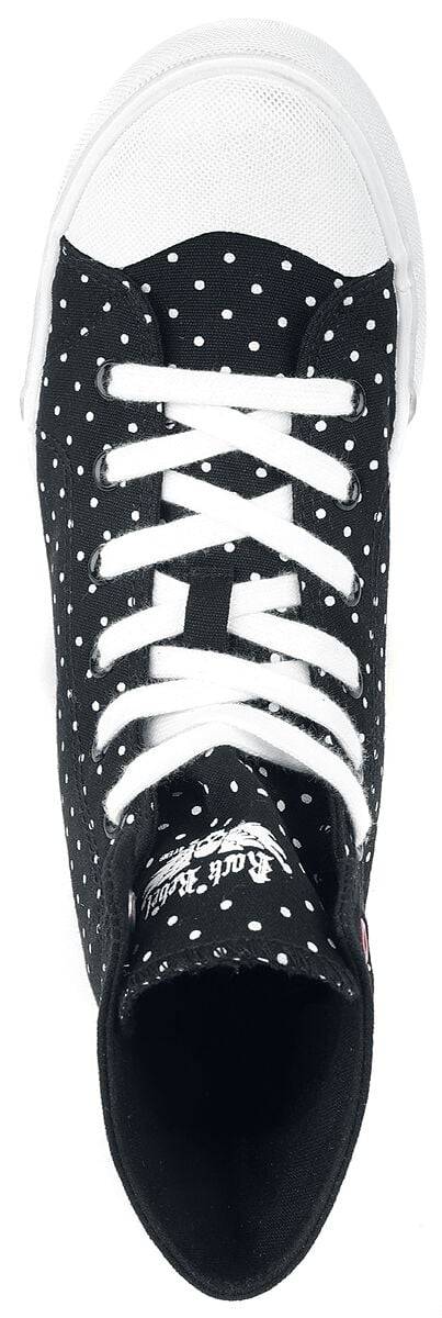 EMP Sneaker High Schwarz Von Rock Rebel By EMP