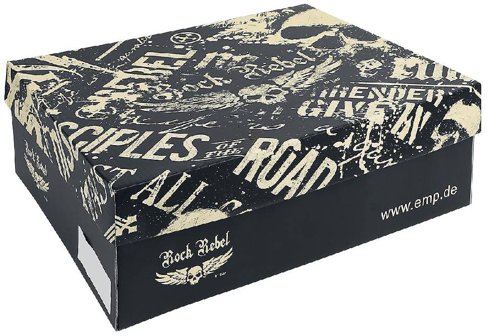 EMP Sneaker High Schwarz Von Rock Rebel By EMP