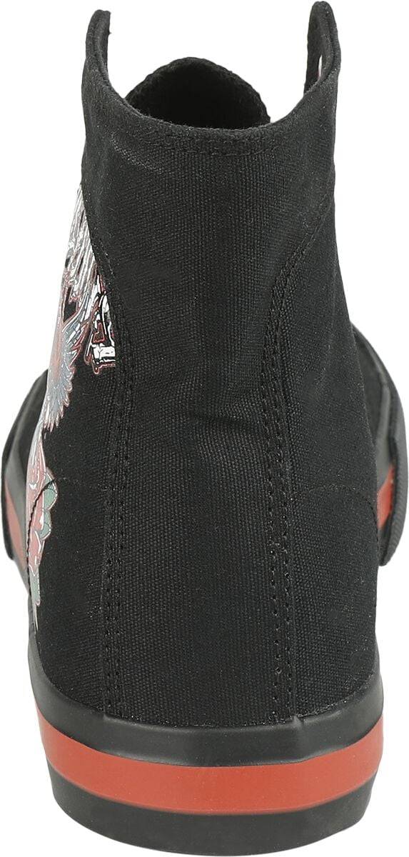 EMP Sneaker High Schwarz Von Rock Rebel By EMP