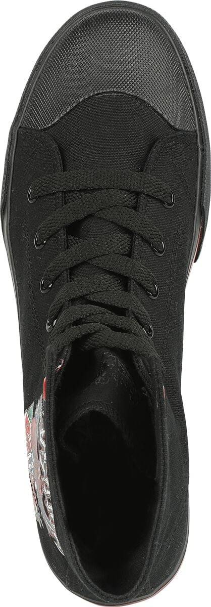 EMP Sneaker High Schwarz Von Rock Rebel By EMP