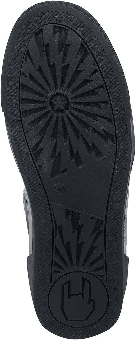EMP Sneaker High Schwarz Von Rock Rebel By EMP