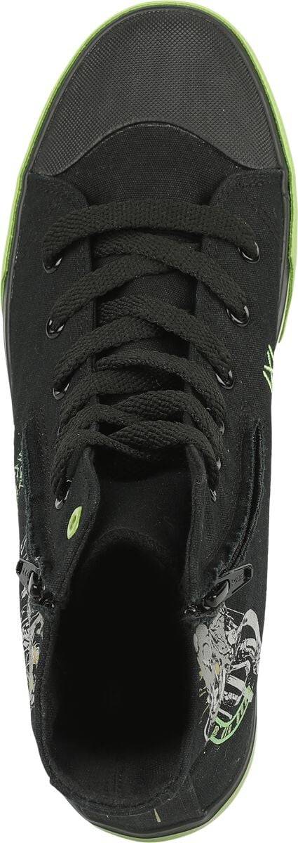 EMP Sneaker High Schwarz Von Rock Rebel By EMP