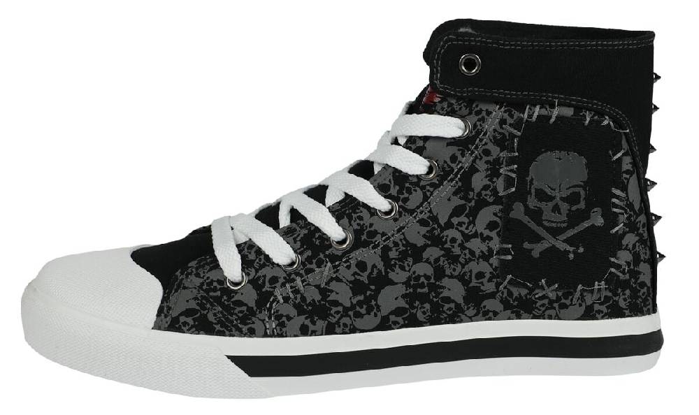 EMP Sneaker High Schwarz Von Rock Rebel By EMP