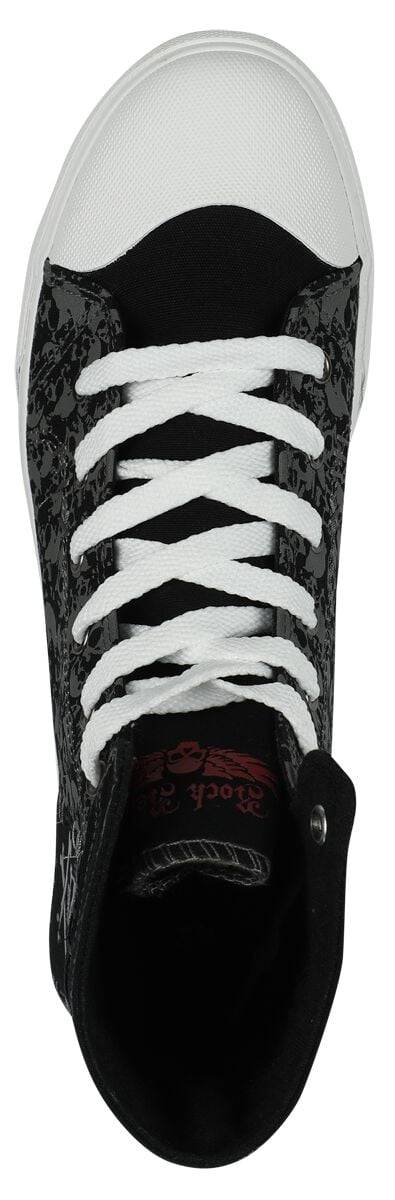 EMP Sneaker High Schwarz Von Rock Rebel By EMP