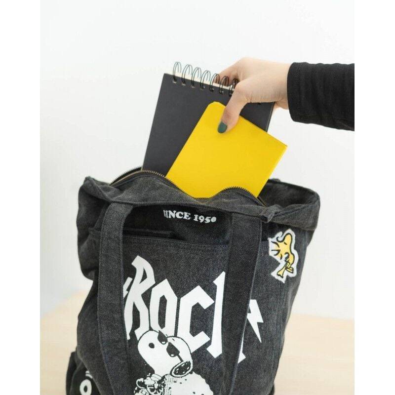 EMP "Snoopy" Stofftasche Multicolor Von Peanuts
