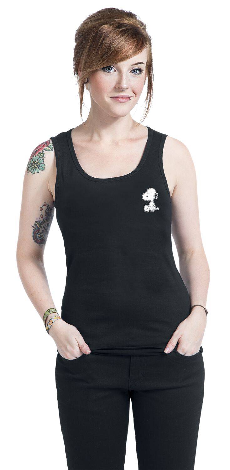 EMP "Snoopy" Top Schwarz Von Peanuts