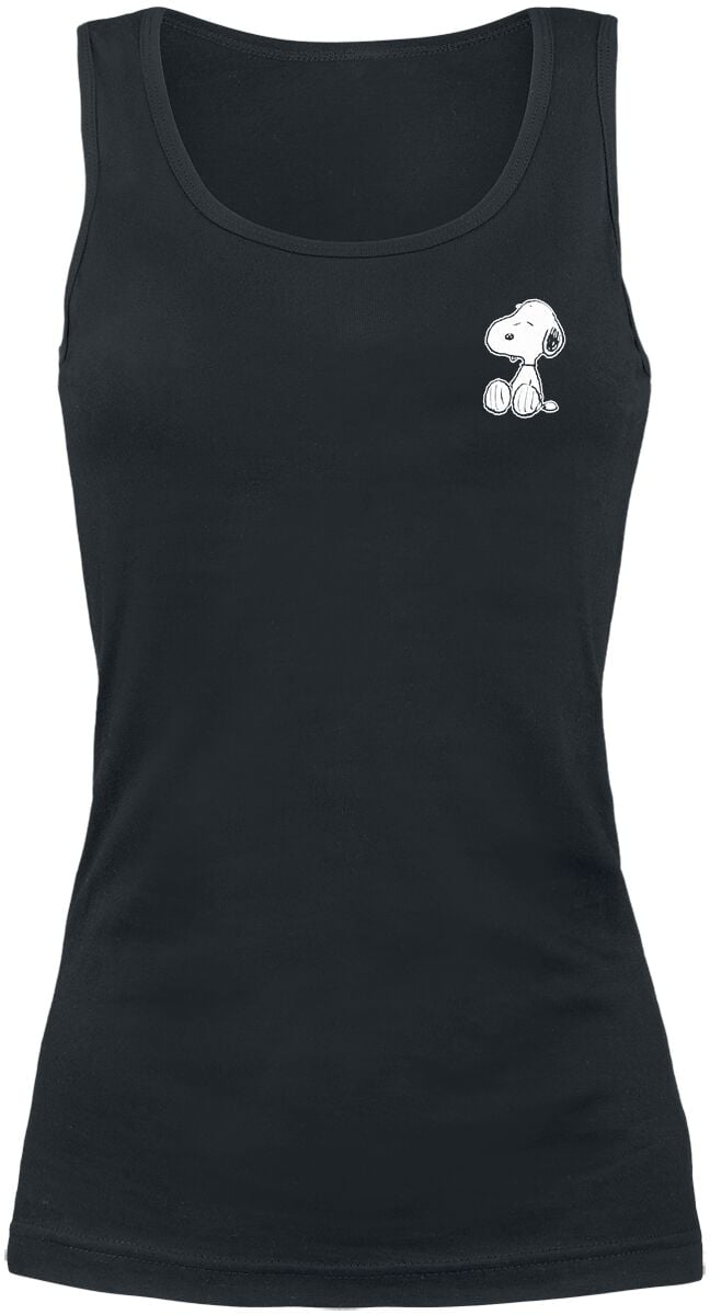 EMP "Snoopy" Top schwarz von Peanuts