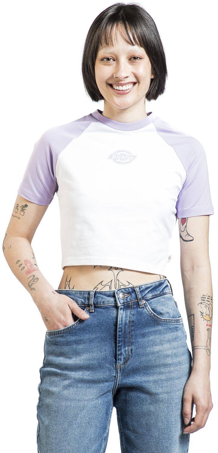 EMP "Sodaville Tee" T-Shirt Lila/weiß Von Dickies