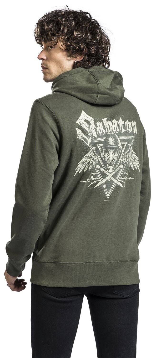 EMP "Soldier" Kapuzenjacke Khaki Von Sabaton