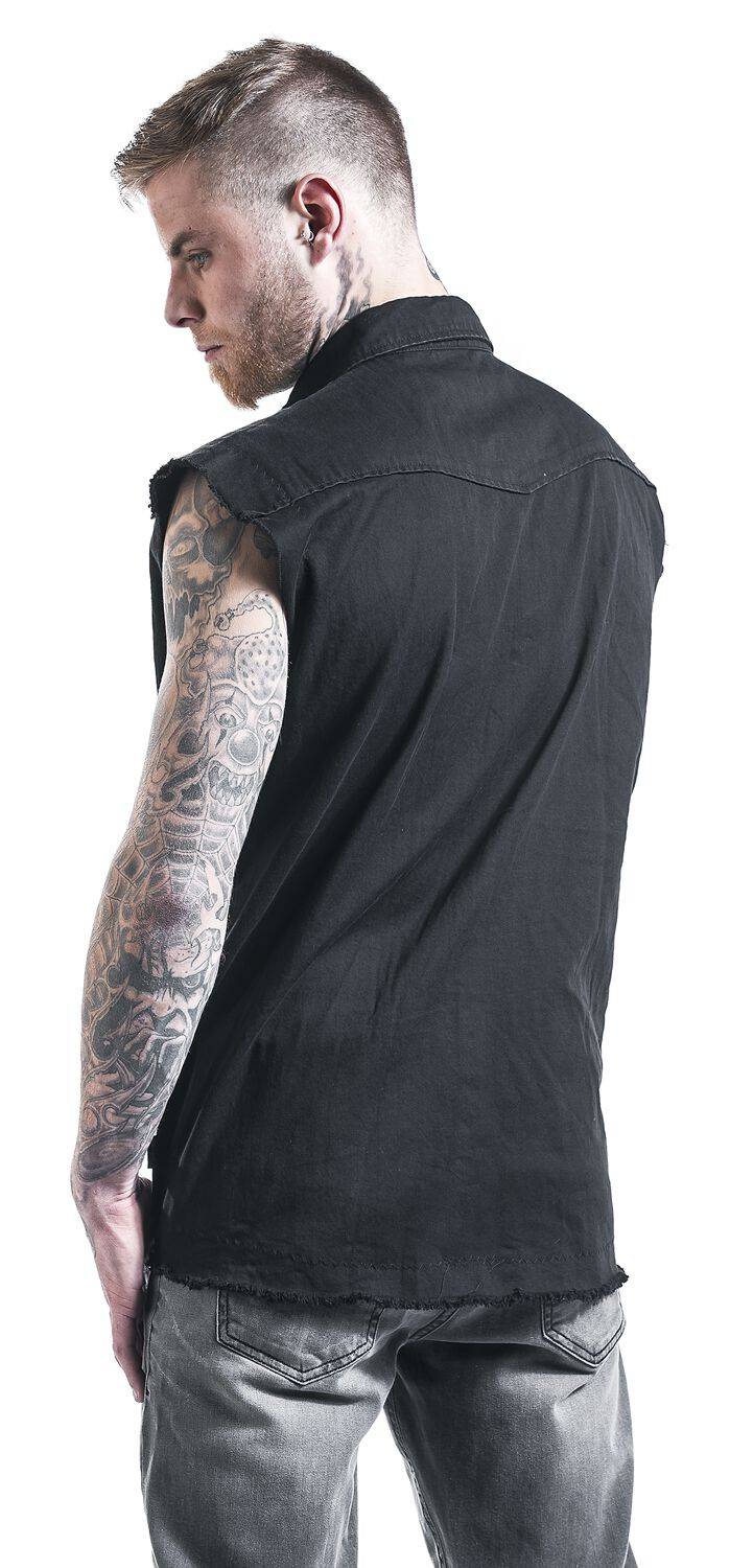 EMP "Solid Black" Weste Schwarz Von Spiral