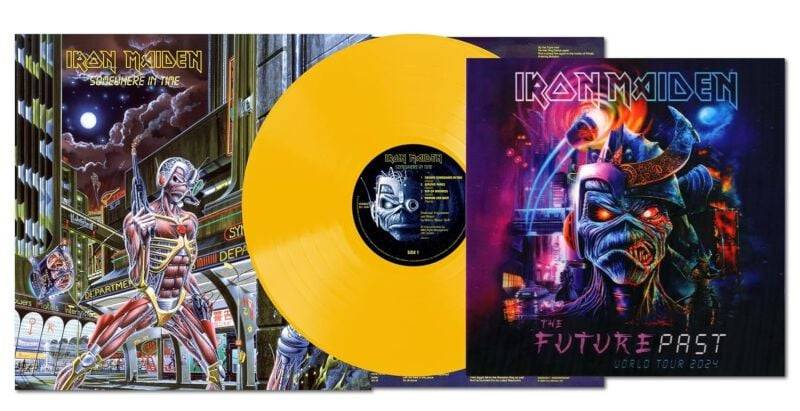EMP "Somewhere In Time" LP von Iron Maiden