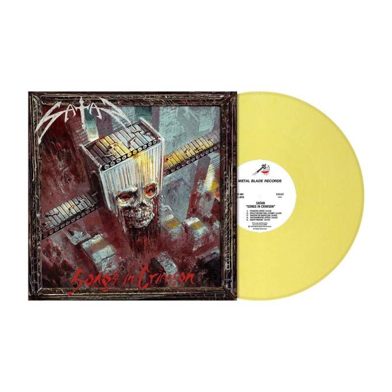 EMP "Songs in crimson" LP von Satan
