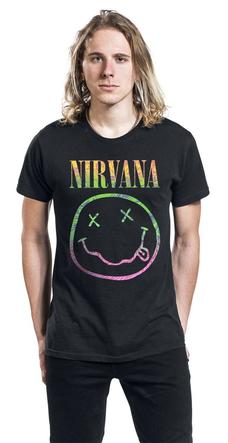 EMP "Sorbet Ray" T-Shirt Schwarz Von Nirvana