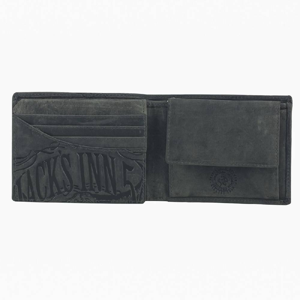 EMP "Spade" Geldbörse Schwarz Von Jack's Inn 54