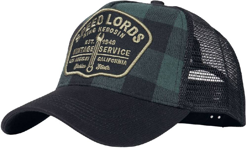 EMP "Speed Lords" Cap schwarz/grün von King Kerosin