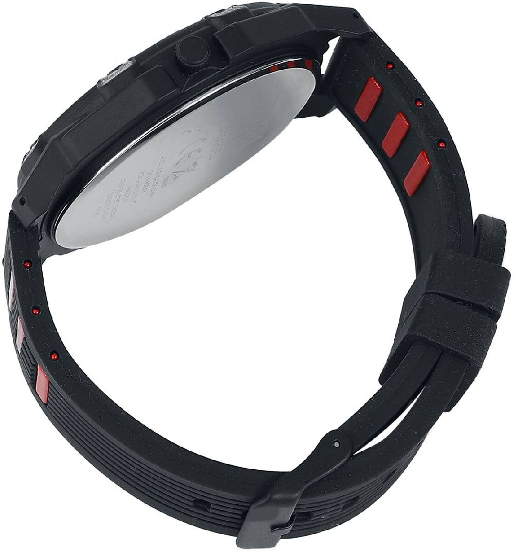 EMP "Spider" Armbanduhren Schwarz/rot Von Spider-Man