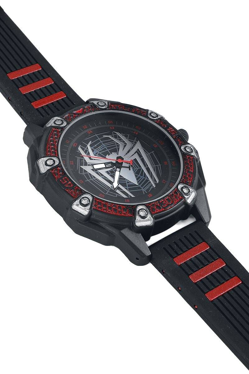 EMP "Spider" Armbanduhren Schwarz/rot Von Spider-Man